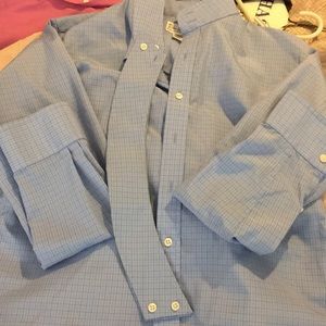 Blue Tailored Sportsman show shirt with chokers